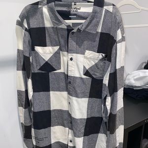 Distorted People Flannel